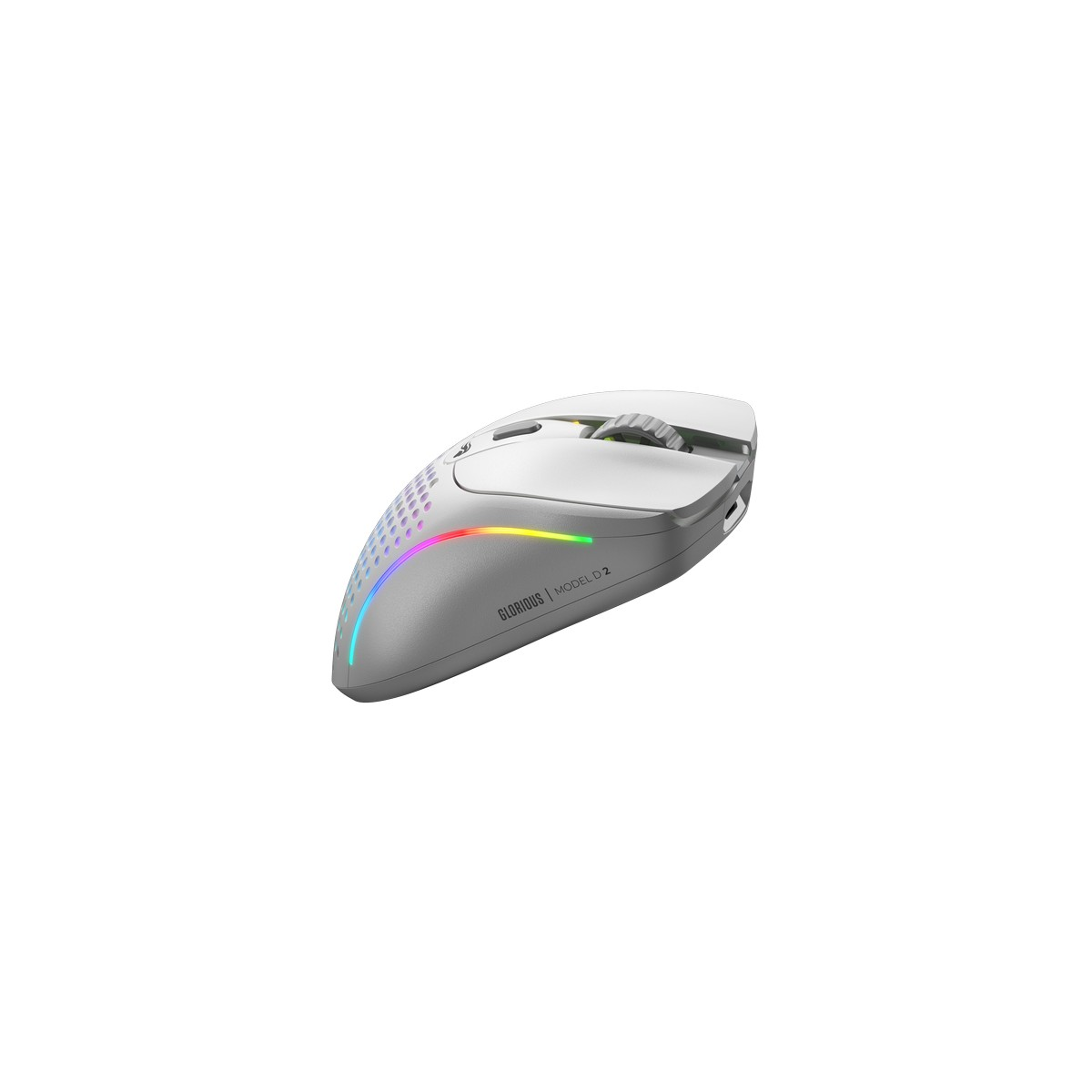 Glorious Model D 2 Wireless Optical RGB Lightweight Gaming Mouse - Matte White Glorious Model D 2 Wireless Optical RGB Lightweight Gaming Mouse - Matte White